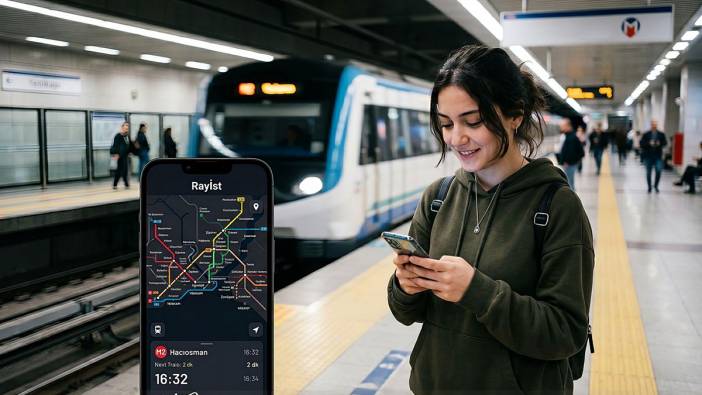 Ulaşım asistanı Rayİst, metro vagonlarının doluluk oranlarını gösteriyor