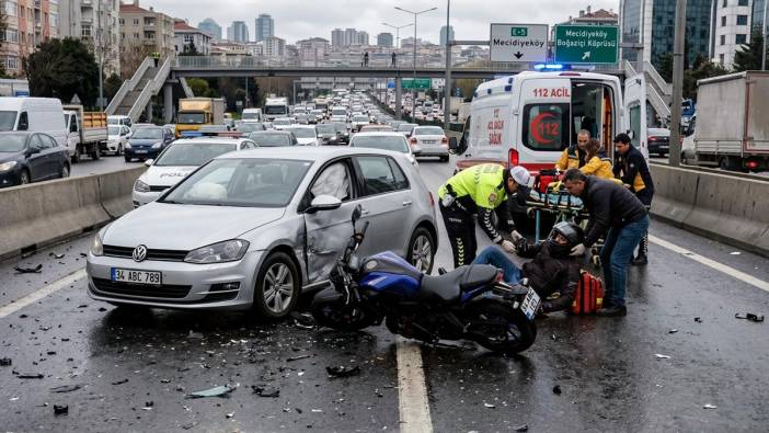 Yollardaki her iki kazadan birinde motosiklet var
