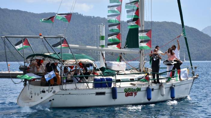 54 tekneyle Marmaris'ten demir aldı: Sumud Filosu ilk kez Türkiye’den Gazze’ye doğru yola çıktı
