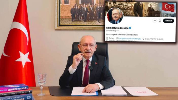 Kılıçdaroğlu'ndan sosyal medya hamlesi: X'te unvanını değişti