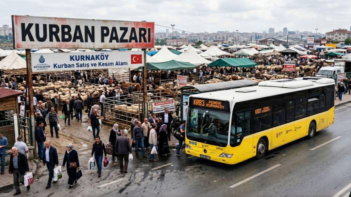 İETT duyurdu: Kurbanlık çadırlarına özel otobüs seferleri başladı