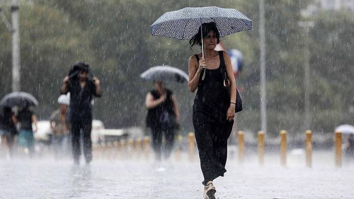 Meteoroloji haritayı güncelledi: Sıcaklıklar artıyor, sağanak sürüyor