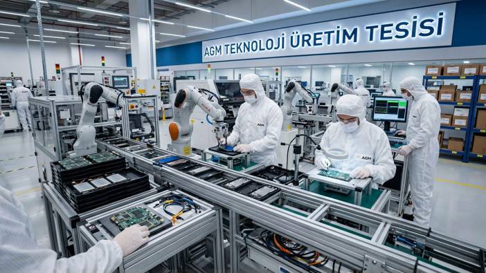 Tuzla'daki fabrikada 15 ayda 1 milyon akıllı telefon imâl edildi