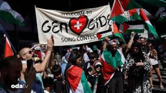 Eurovision'da protesto etkisi televizyon izleyicisi 35 milyon azaldı