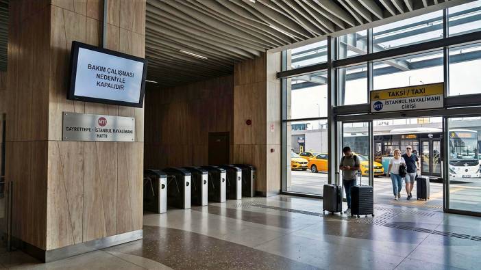 İstanbullular dikkat: Metro hattı 5 gün boyunca hizmet vermeyecek