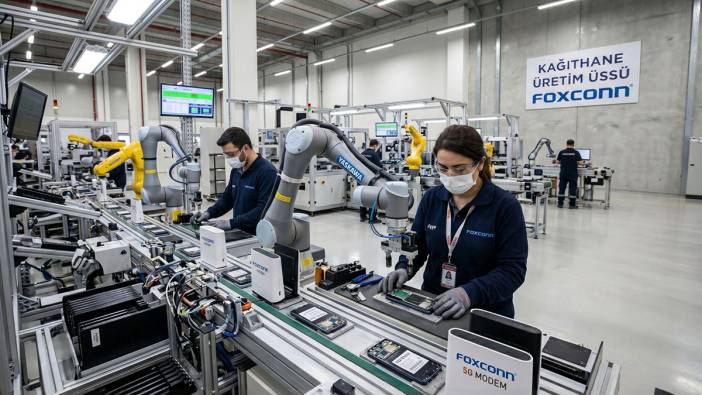 Dünyanın en büyük elektronik üreticisi Foxconn, İstanbul'da imalâta başlıyor
