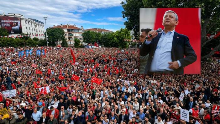 Özgür Özel Lüleburgaz’dan seslendi: CHP’de kavga yok, mesele Erdoğan ile millet arasında