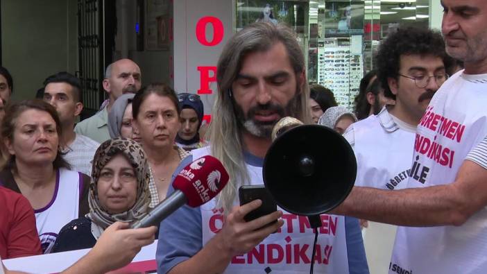 Öğretmenlerden Yusuf Tekin'e çağrı: Süresiz açlık grevine başladılar