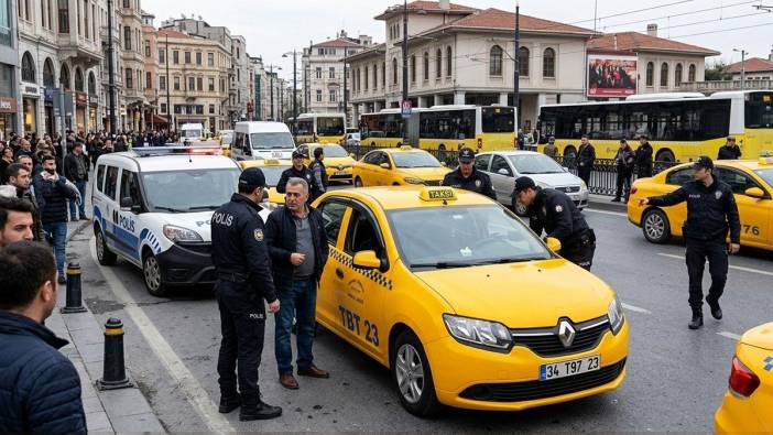 Yabancı turistten kısa mesafe için 7 bin 300 TL alan taksici 'dolandırıcılık'tan tutuklandı