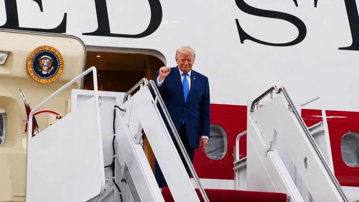 Katar'ın hediye ettiği uçağı tanıtan Trump: Türkiye’ye gideceğim