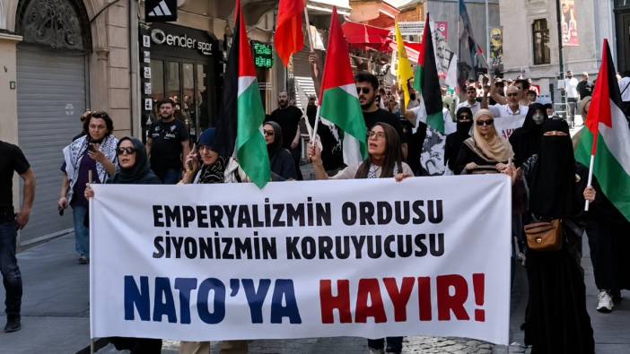 Filistin aktivistlerine NATO operasyonu: 10 kişi gözaltında