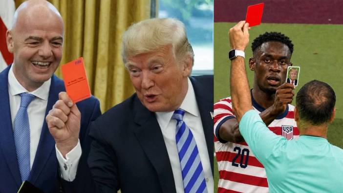 FIFA’da kırmızı kart skandalı büyüyor: Trump aradı, Infantino uyguladı