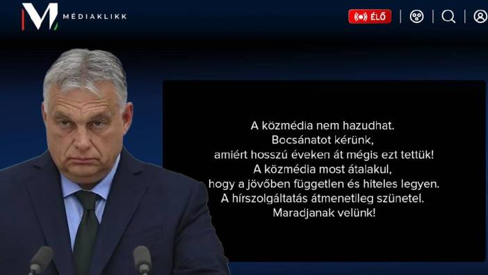 16 yıllık Orban iktidarı sona erdi Macaristan'ın TRT'si yayına böyle başladı: "Kamu medyası yalan söylememelidir"