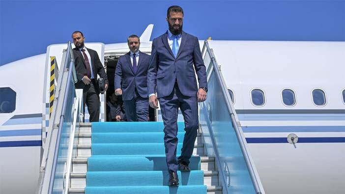 Suriye Cumhurbaşkanı Şara Ankara'da