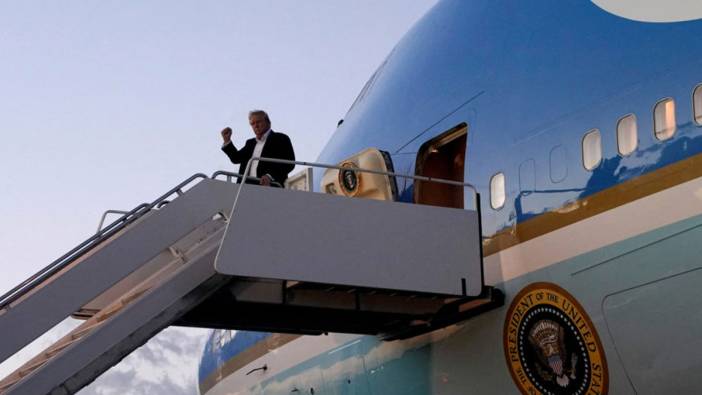 Trump'tan sürpriz karar: Türkiye’den ayrılırken Katar'ın bağışladığı yeni uçağa binmedi