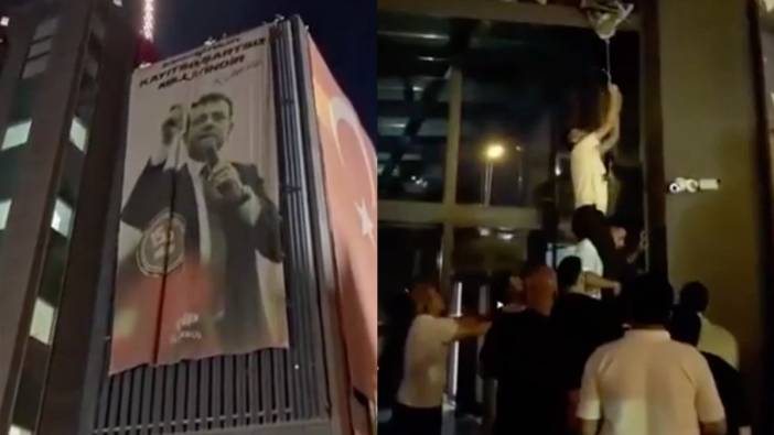CHP İstanbul İl Başkanlığı’nda İmamoğlu posteri krizi: Polis 10 ay sonra yeniden binaya girdi