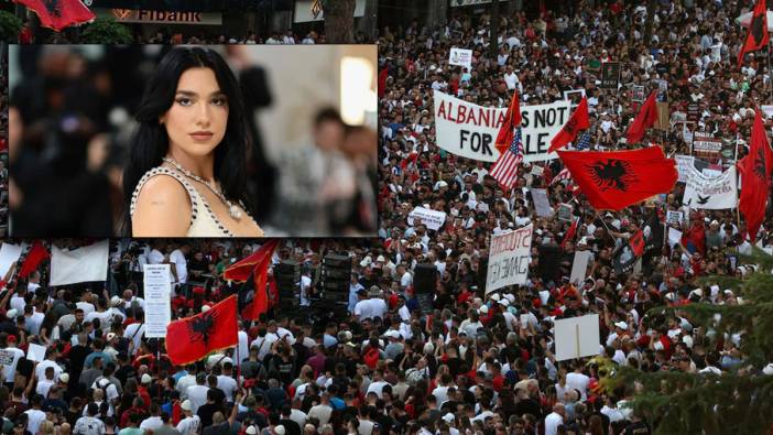 Dua Lipa’dan Arnavutluk’taki Trump karşıtı protestolara destek: Halkın sesine kulak verin