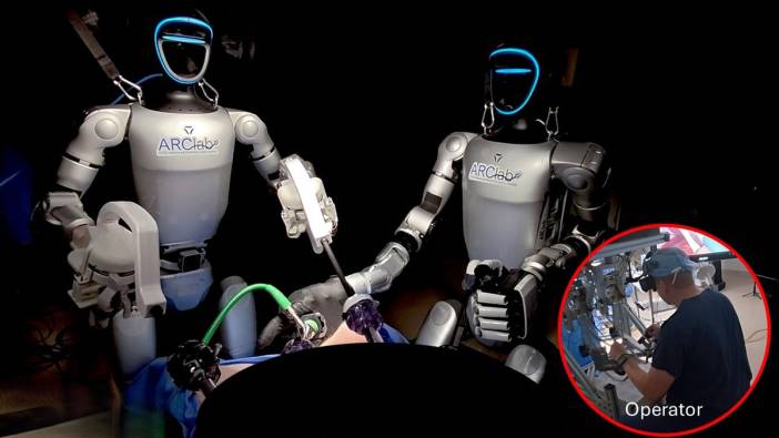 Tıp dünyasında tarihi an: İnsansı robotlar, safra kesesi ameliyatı yaptı