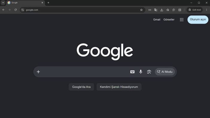 Google ana sayfasında yılların alışkanlığı bitiyor; klasik arama butonunun yerini yapay zeka alıyor