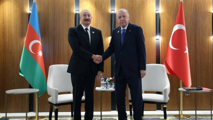 Erdoğan Azerbaycan Cumhurbaşkanı Aliyev ile görüştü