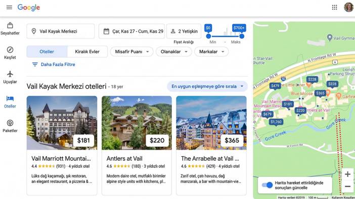 İnternette onlarca sekme açma çilesi bitti: Google tatil planlarını tek pencereye sığdırdı