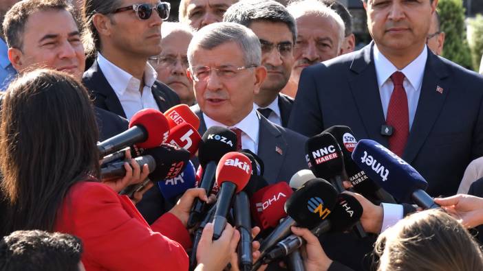 Davutoğlu’nun savcılık ifadesi: Sözlerimin arkasındayım, hakaret etmedim, hesap sordum