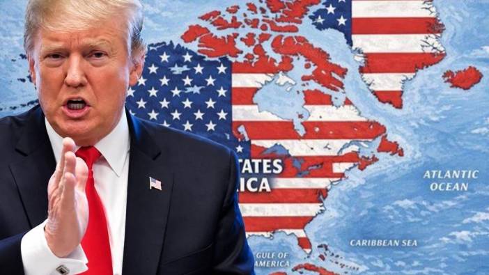 Trump, Kanada, Meksika ve Grönland’ı “ABD toprağı” olarak gösterdi