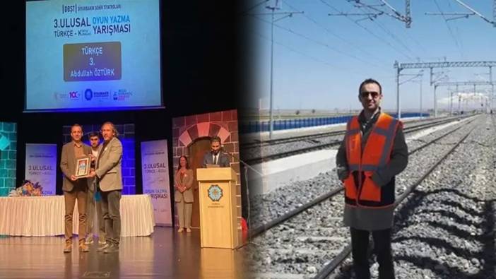 Tren raylarında biriktirdiği hayat hikayelerini sahneye taşıdı: TCDD mühendisinin tiyatro oyunları ödüle doymuyor