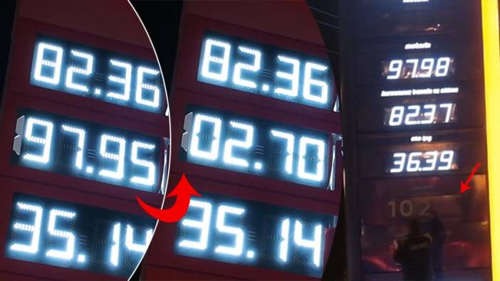 Motorin zammı tabelaları da vurdu: Üç haneli fiyatlar ekrana sığmadı