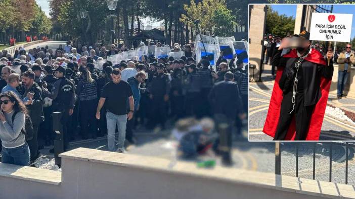 AYM önündeki seyyanen zam eyleminde acı olay: Emekli polis intihar etti