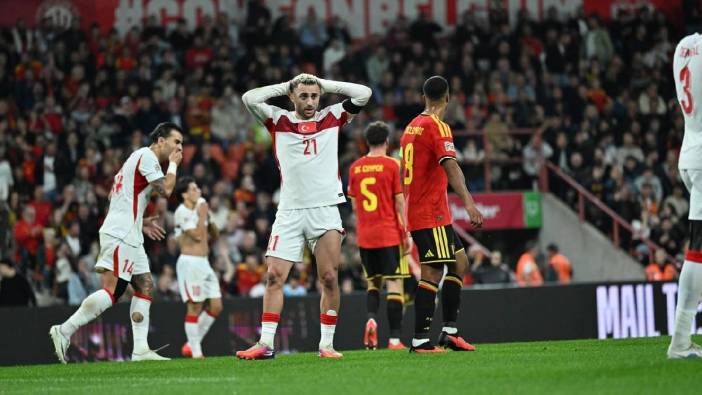 Belçika karşısında ağır yenilgi: Türkiye sahadan 3-0 mağlup ayrıldı