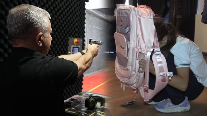 Kurşun geçirmeyen okul çantası Türkiye'de ilk kez üretildi: 44 Magnum mermilerini durduruyor