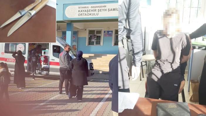 Başakşehir’de ortaokulda bıçaklı saldırı: Yaralı öğrenciler var