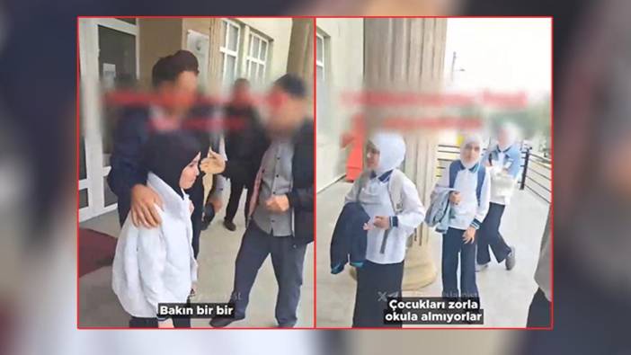Azerbaycan’da tepki çeken yasaktan yeni görüntüler: Başörtülü öğrencileri kapı dışarı ettiler