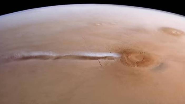 Mars'ta daha önce görülmemiş bir oluşum: Dev bulutun sırrı çözüldü