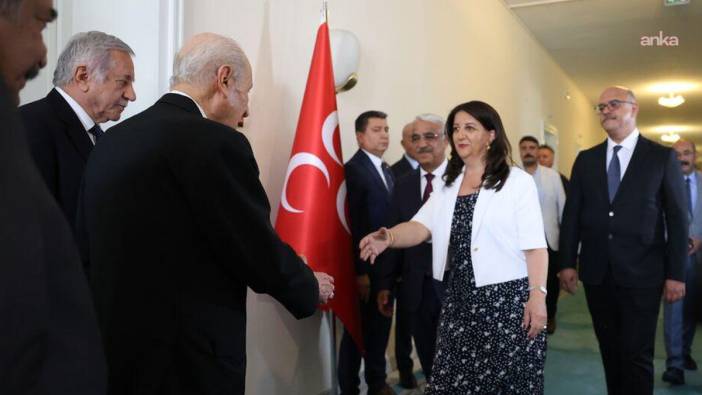 DEM Parti İmralı Heyeti, Bahçeli ile görüştü