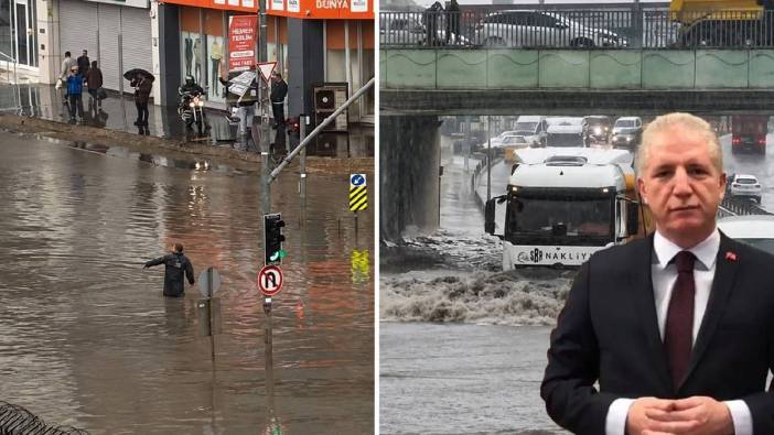 İstanbul Valiliği: 1277 su baskını, 15 heyelan, 47 mahsur kalma olayı kayıtlara geçti