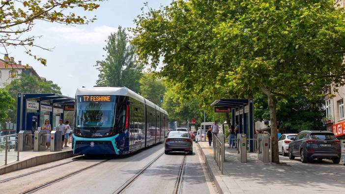 Tünel çalışmaları tamamlandı: T7 tramvay hattında yer üstü yapım çalışmaları başladı