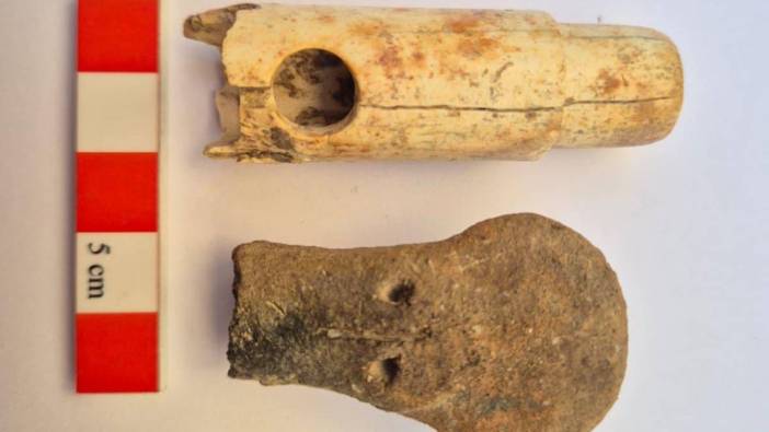 Troya'da 160 yıllık kazı tarihinde bir ilk: 2 bin 800 yıllık müzik aleti bulundu