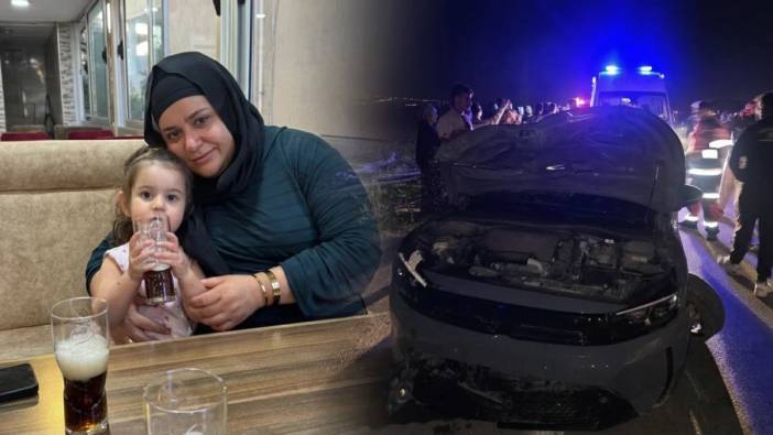 Hatay'da feci kaza: Anne öldü, 4 yaşındaki kızı yaşam mücadelesi veriyor