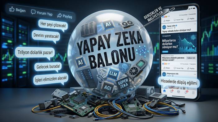 Dot-com çöküşünü unutan teknoloji şirketleri, bugün de yapay zeka balonunu şişiriyor