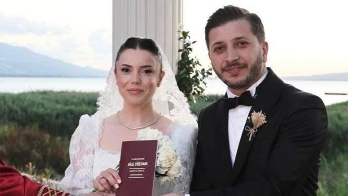Peribacasından kopan kayaların altında can veren yeni evli çift son yolculuğuna uğurlandı