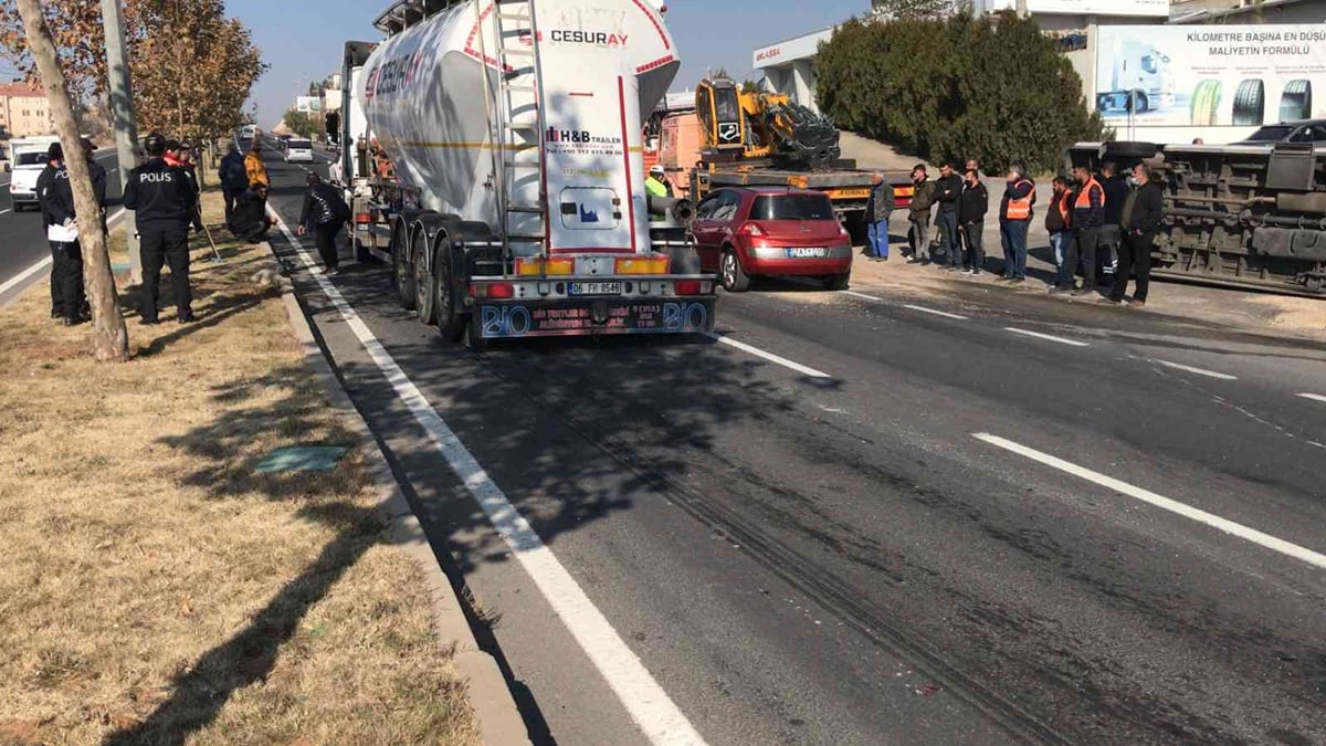 Kırşehir’de Zincirleme Trafik Kazası