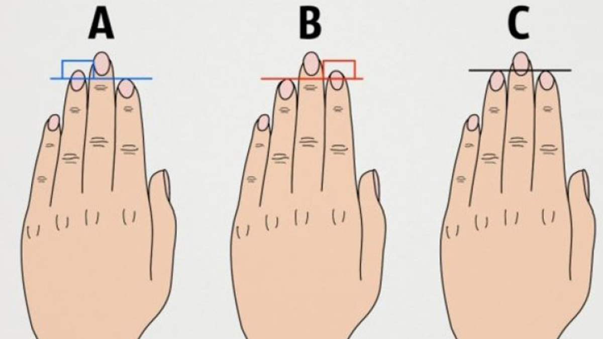 Parmak Boyutunuz Kişiliğinizi Açığa Çıkarıyor! İşte Karakter Özelliklerinizi Açıklayan Kişilik Testi