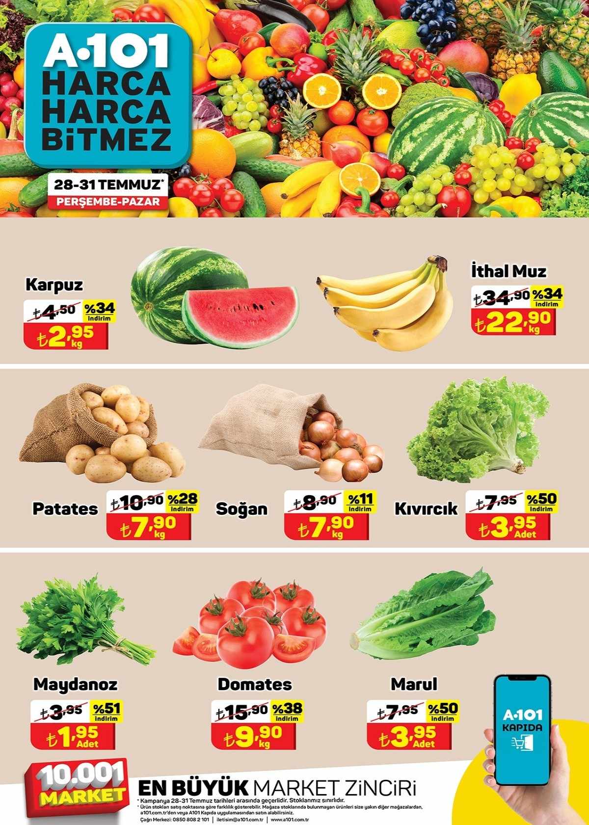 a101 haftanın indirimli ürünleri