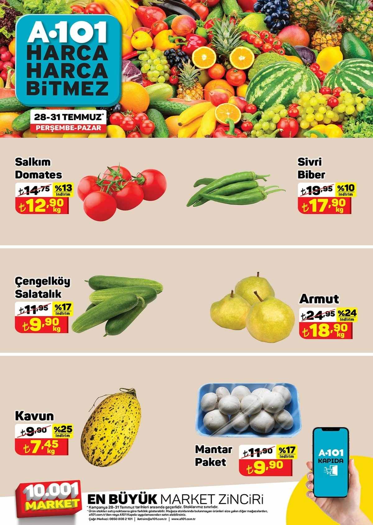 a101 indirimli ürünler