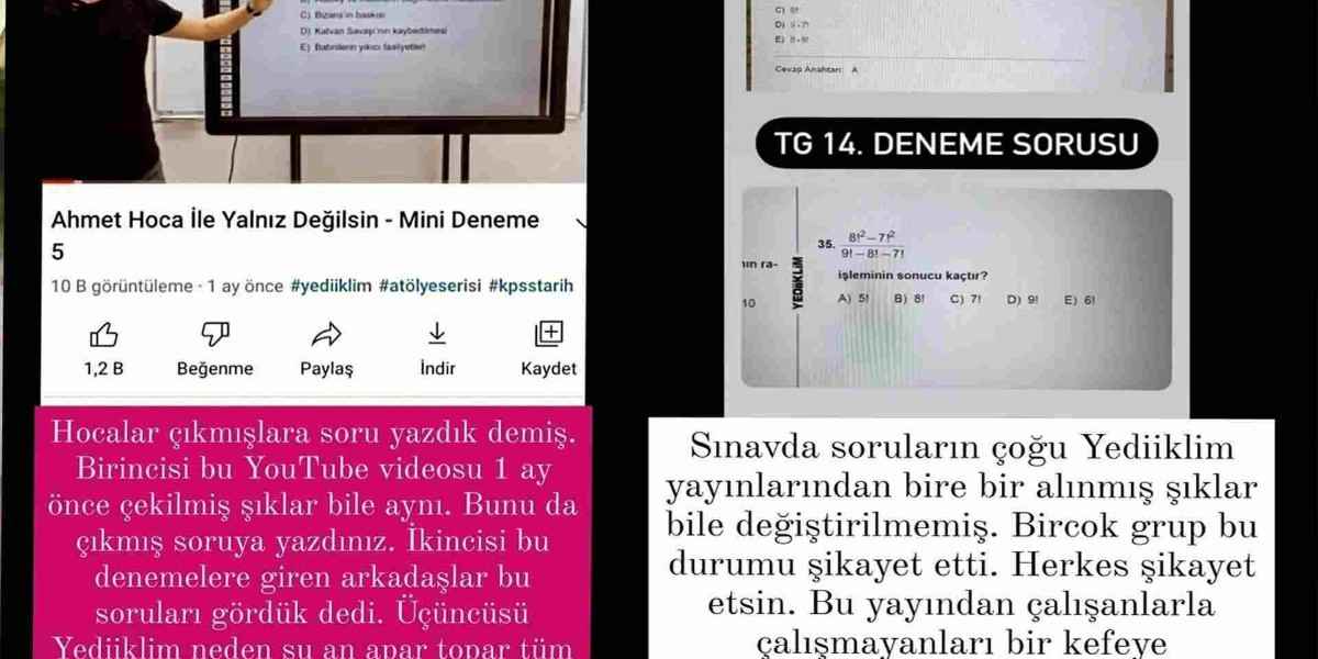 KPSS 2022 iptal mi edilecek