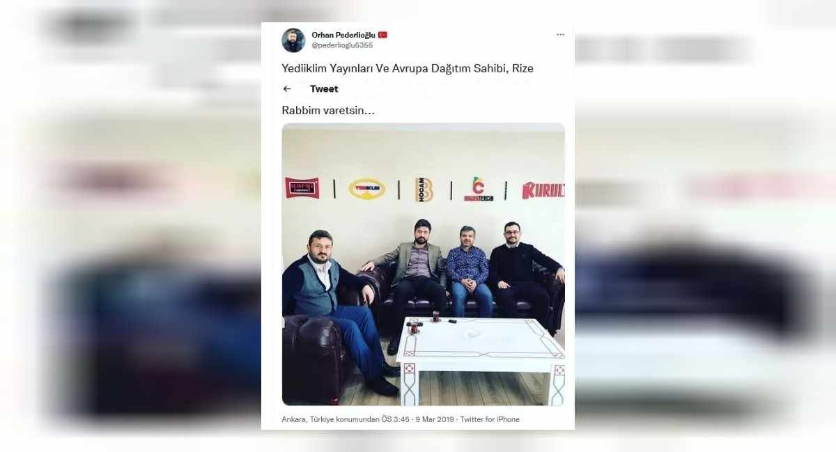 Yediiklim Yayınevi Sahibi