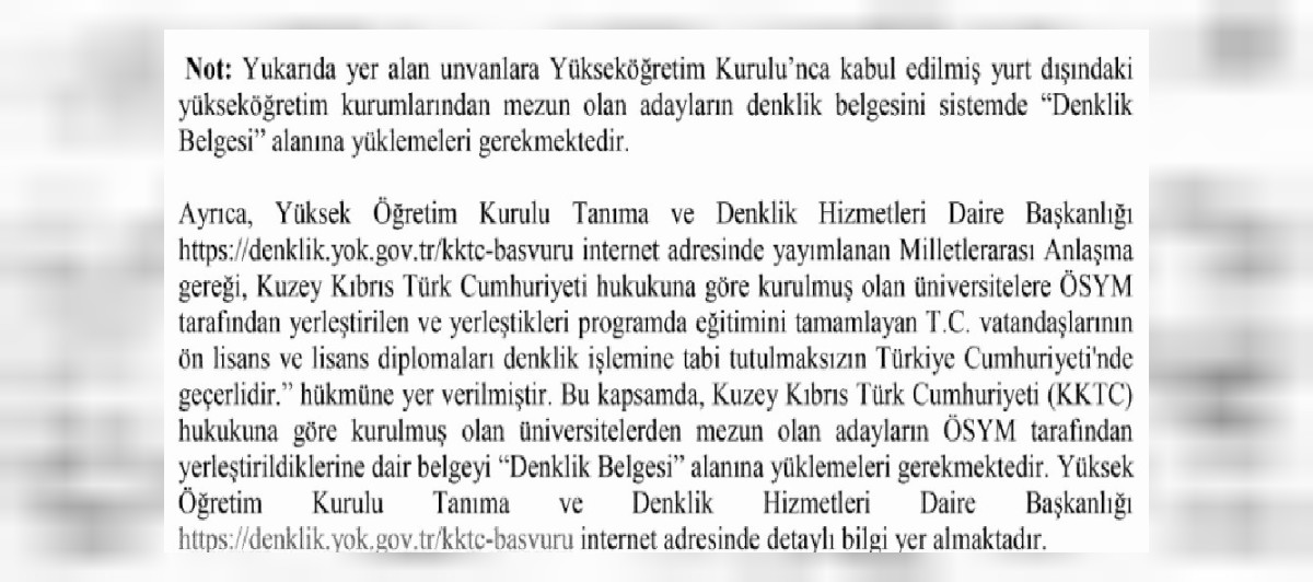 CTE personel alım şartları