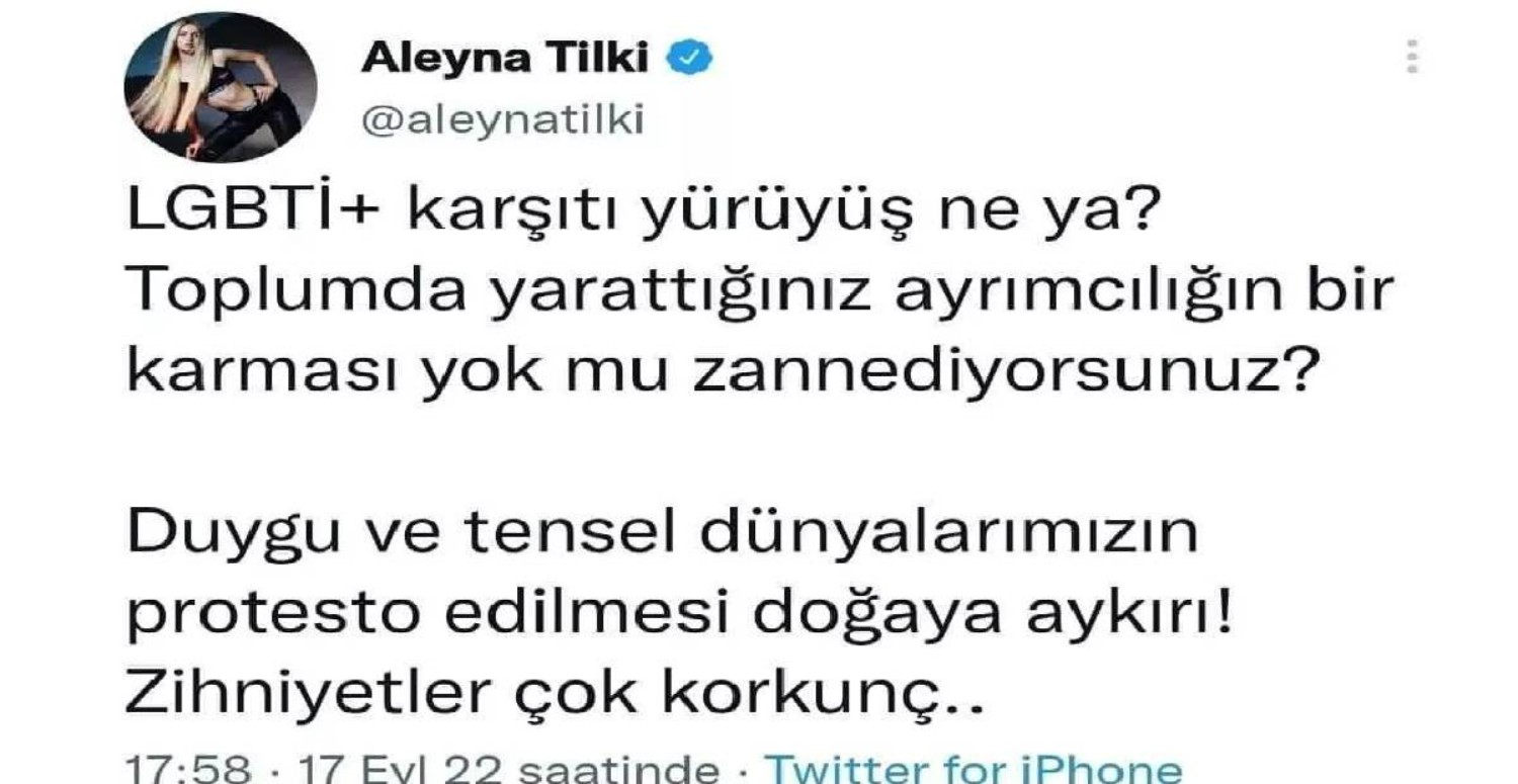 Aleyna Tilki Paylaşımı
